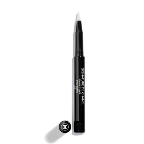 chanel signature|signature de Chanel stylo eyeliner.